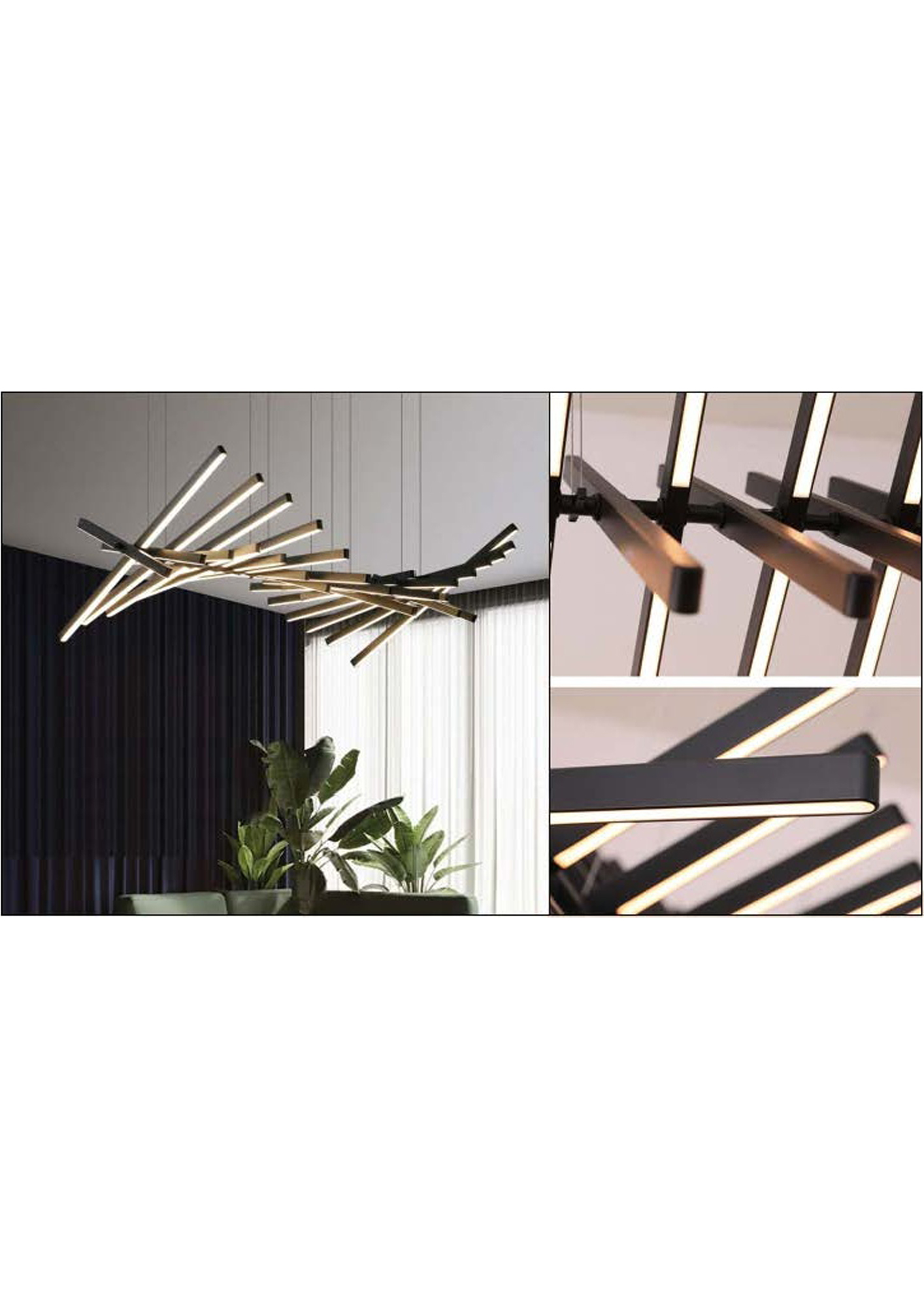 Beyond Lights - Linear Pendant Light- GL